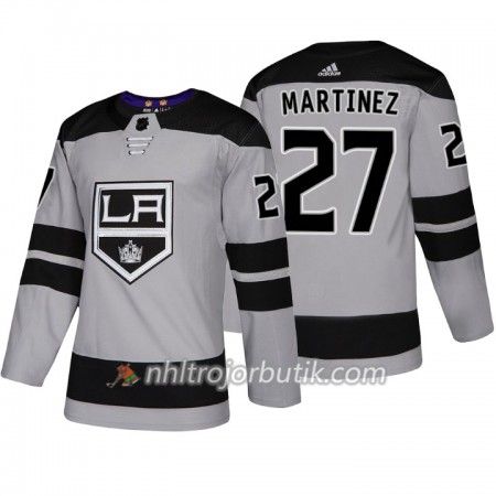 Män Ishockey Los Angeles Kings tröja Alec Martinez 27 Alternate Adidas 2018-19 Authentic